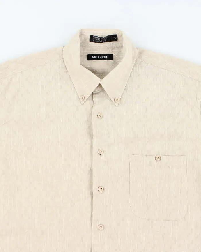 Vintage 2000's Pierre Cardin Patterned Short Sleeve Shirt - L sold by Rokit product image thumbnail 3