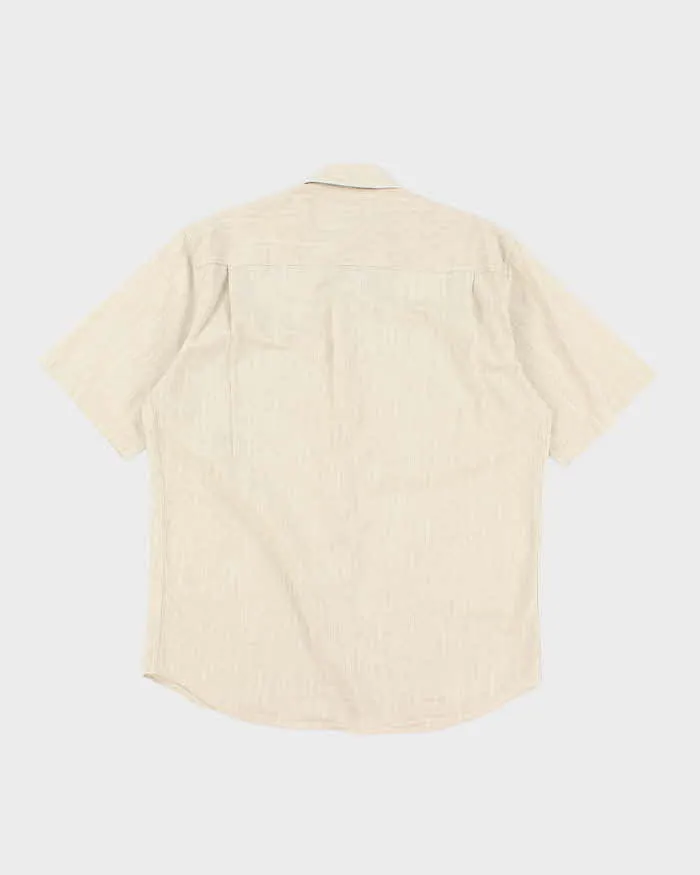 Vintage 2000's Pierre Cardin Patterned Short Sleeve Shirt - L sold by Rokit product image thumbnail 2