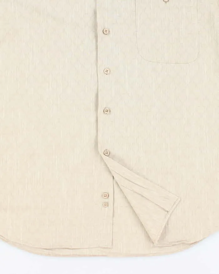 Vintage 2000's Pierre Cardin Patterned Short Sleeve Shirt - L sold by Rokit product image thumbnail 4