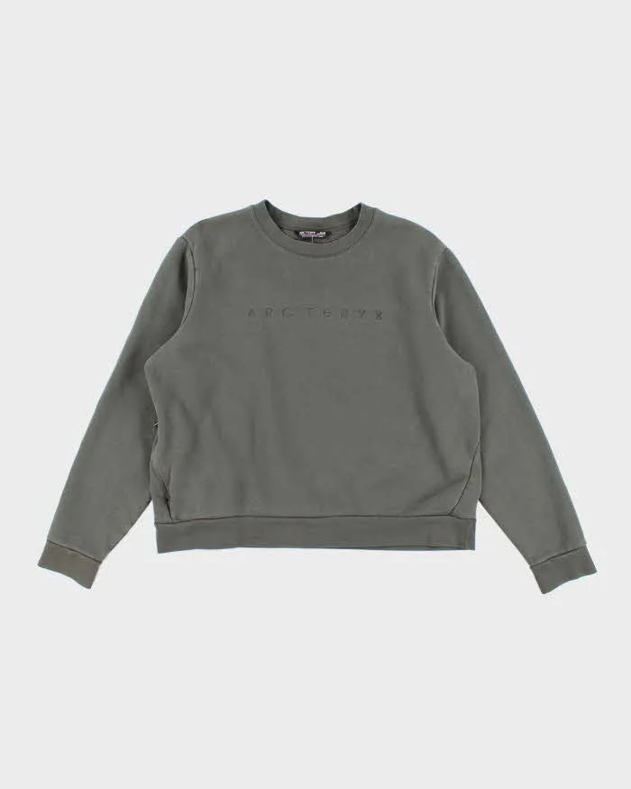 Vintage 2000's Arc'teryx Embroidered Spell Out Logo Sweatshirt - XL sold by Rokit