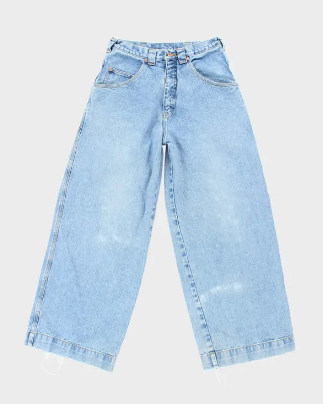 Vintage 2000's Sutter's Wide Leg Light Wash Denim Shorts - W28 L28 sold by Rokit