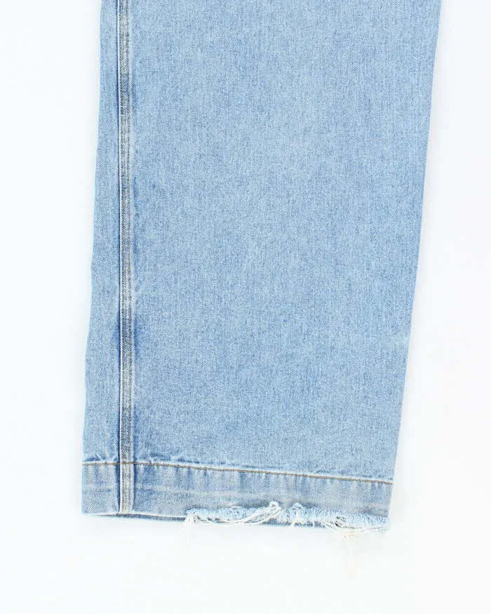 Vintage 2000's Sutter's Wide Leg Light Wash Denim Shorts - W28 L28 sold by Rokit product image thumbnail 5