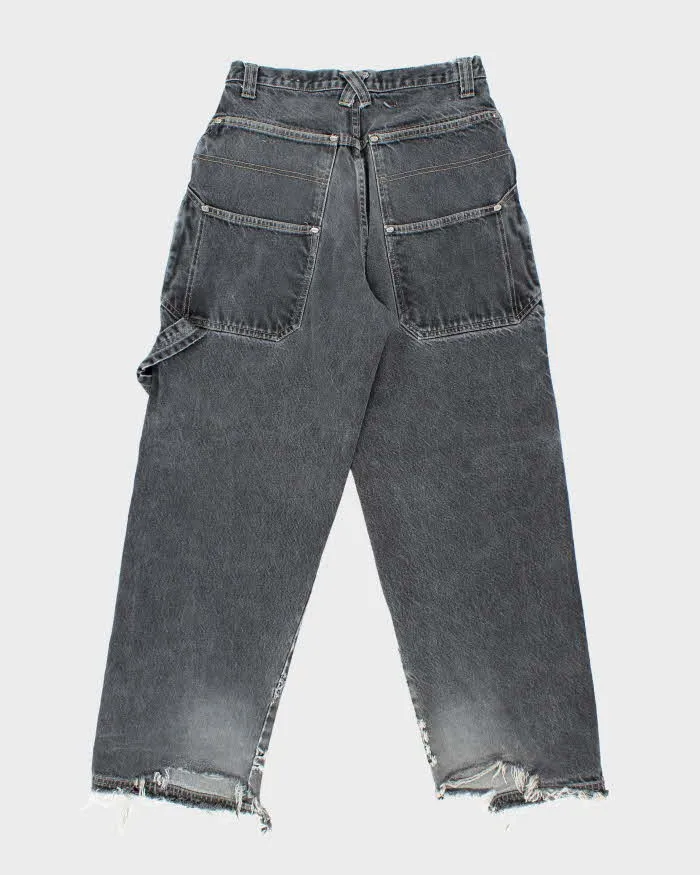 Vintage Y2K Exco Wide Leg Grey Stone Wash Jeans - W28 L29 sold by Rokit product image thumbnail 2