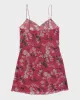 Vintage Y2k 00s Calvin Klein Floral Mesh Slip Dress - M sold by Rokit