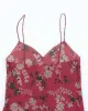 Vintage Y2k 00s Calvin Klein Floral Mesh Slip Dress - M sold by Rokit