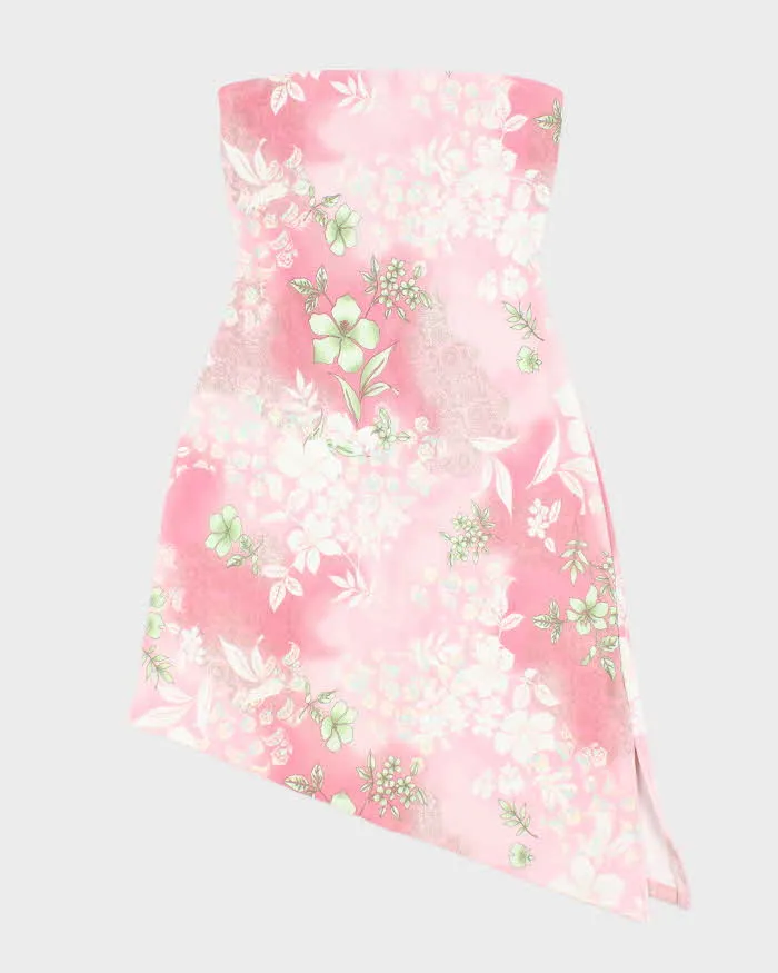 Vintage 90s Pelican Cove Asymmetric Dress - S sold by Rokit