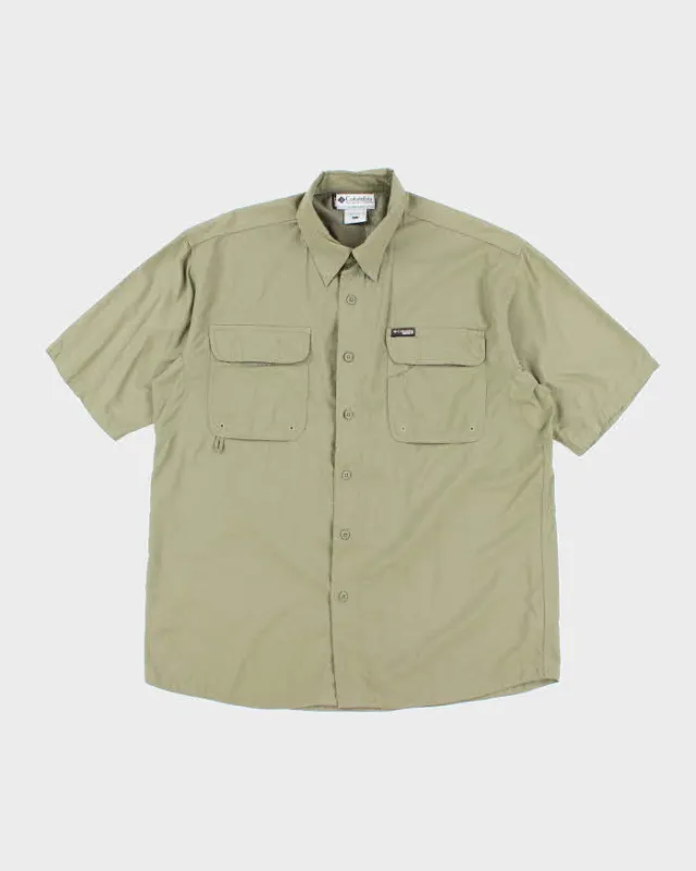 Vintage Columbia Lightweight Multi Pocketed Utility Shirt - L sold by Rokit