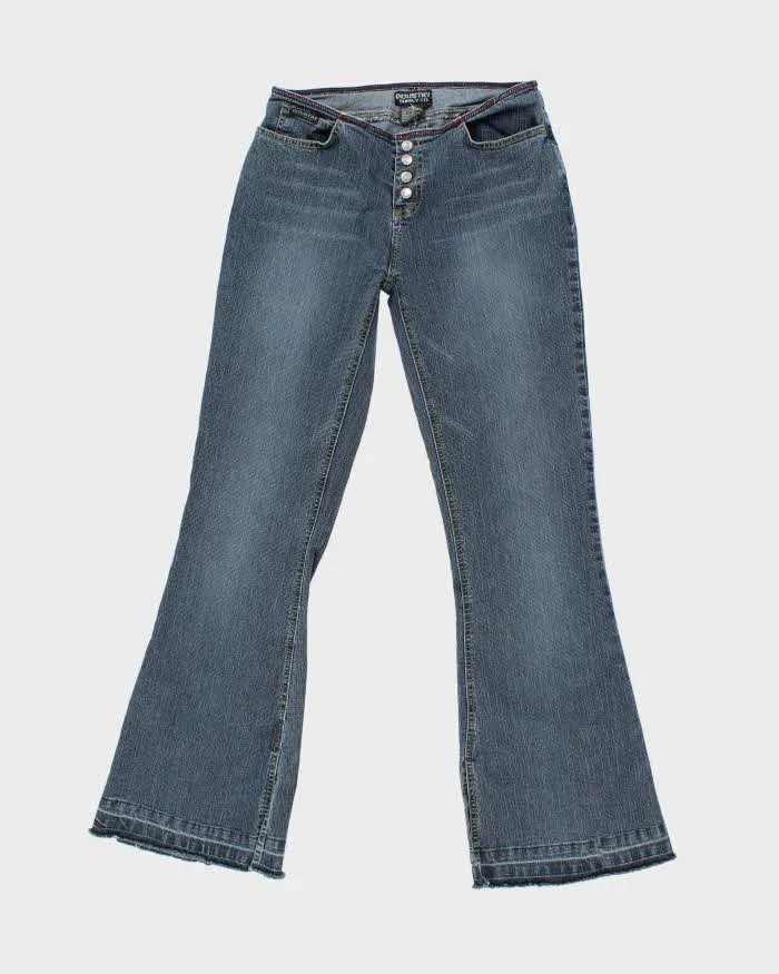 Vintage Y2K Industry Supply Co. Lower Waisted Denim Jeans - W26 L30 sold by Rokit