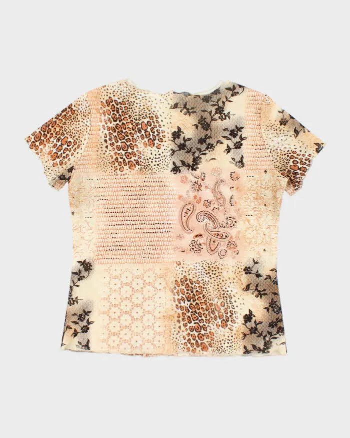 Vintage Y2k 00s Nicola Double Mesh Top - L sold by Rokit product image thumbnail 2