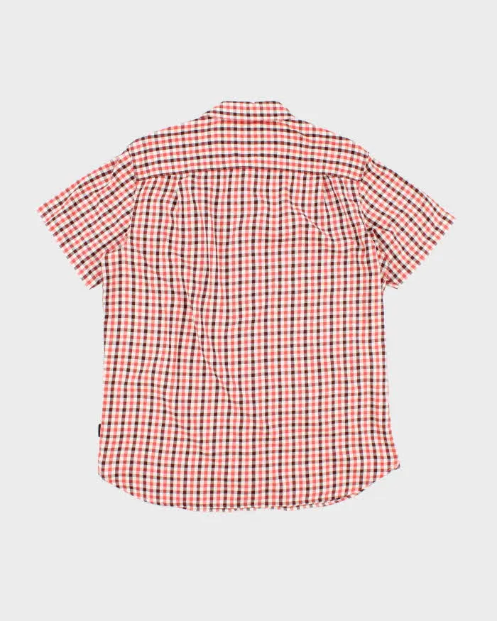 Vintage 2000's The North Face Check Short Sleeve Shirt - L sold by Rokit product image thumbnail 2
