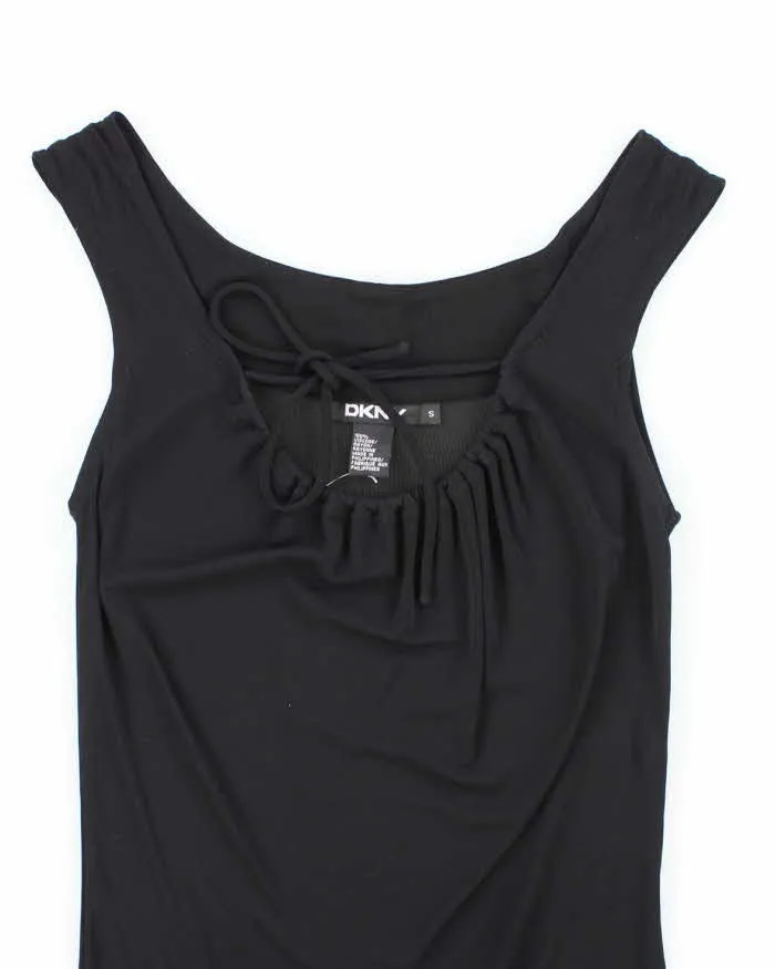 Vintage Y2k 00s DKNY Black Mesh Cami - S sold by Rokit product image thumbnail 3