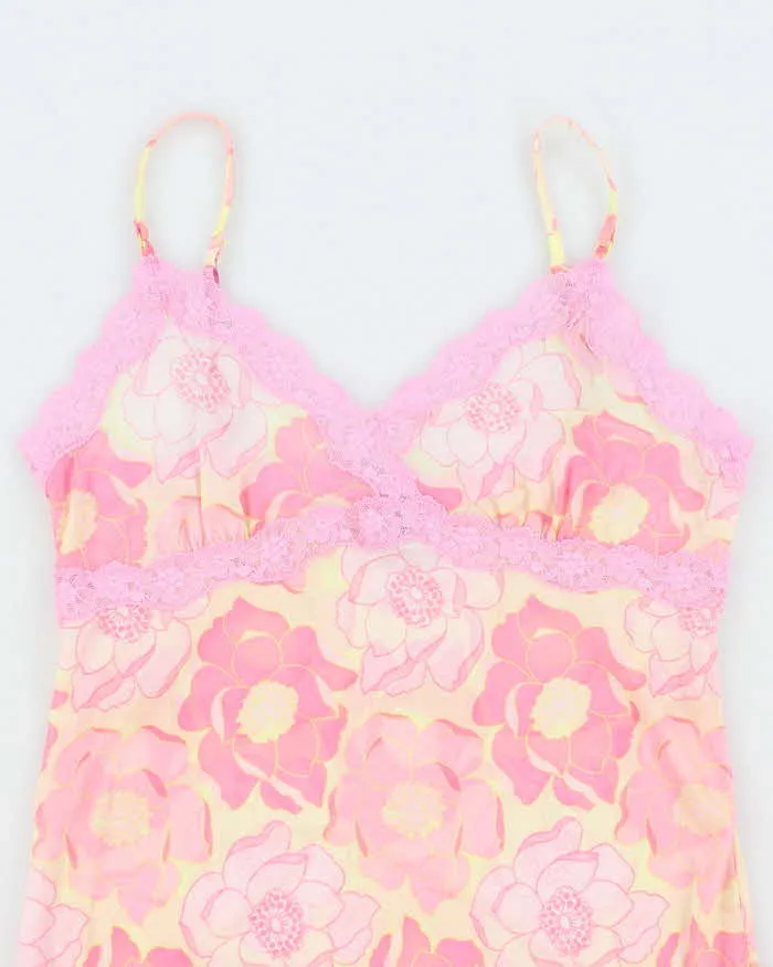 Vintage Y2k 00s La Senza Floral Mesh Cami - S sold by Rokit product image thumbnail 3