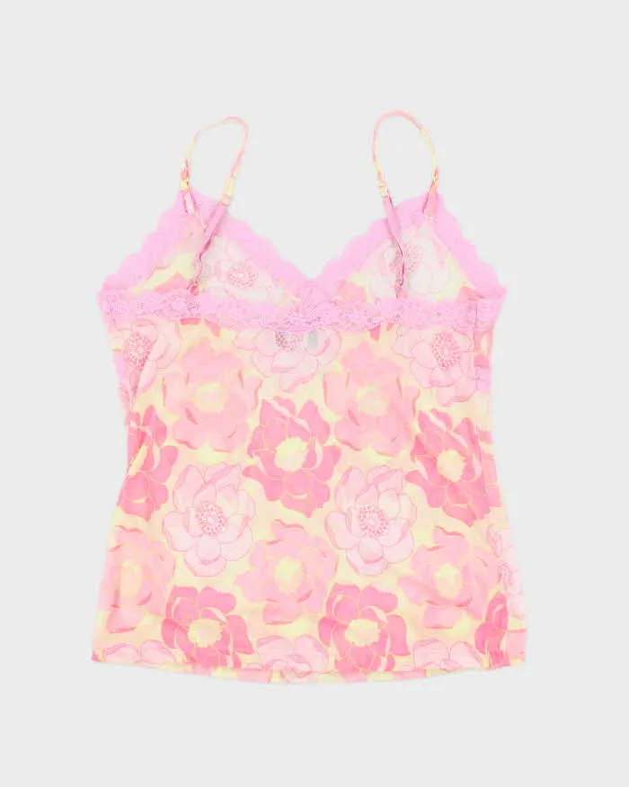 Vintage Y2k 00s La Senza Floral Mesh Cami - S sold by Rokit product image thumbnail 2