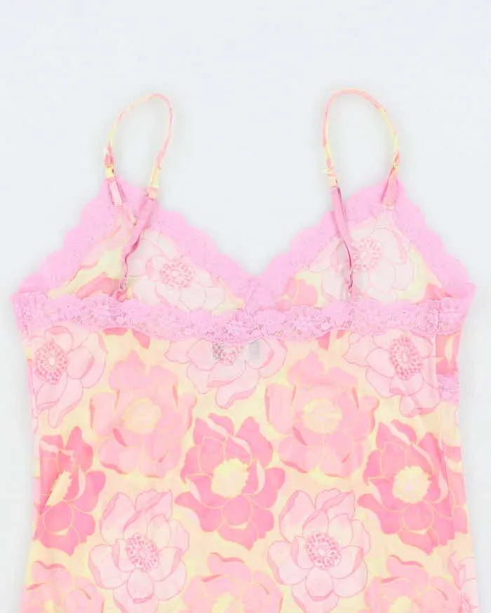 Vintage Y2k 00s La Senza Floral Mesh Cami - S sold by Rokit product image thumbnail 4