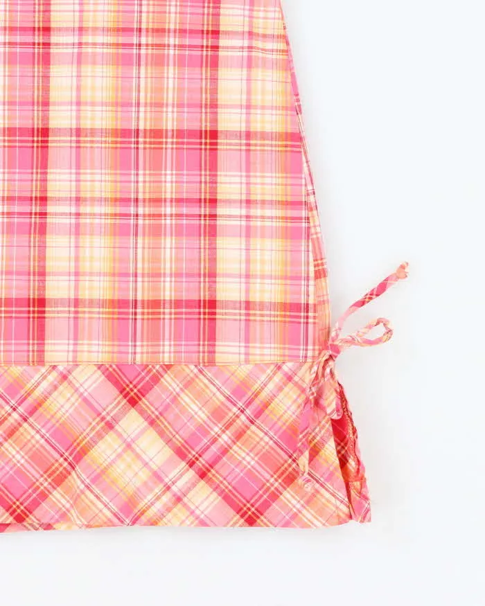 Vintage 90s Star CC Checked Skirt - S sold by Rokit product image thumbnail 3