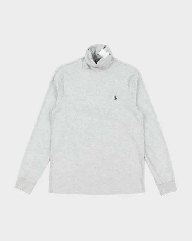 Vintage 2000's Ralph Lauren Lightweight Roll Neck Long-sleeve T-Shirt - M sold by Rokit
