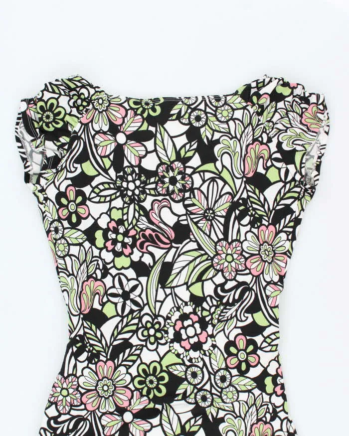 Vintage Y2k 00s Boo Mackie Floral Dress - M sold by Rokit product image thumbnail 4