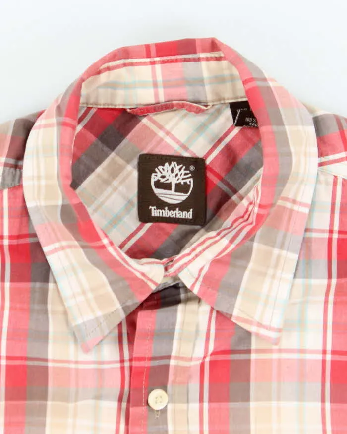 Vintage 2000's Timberland Checked Short Sleeve Shirt - M sold by Rokit product image thumbnail 5