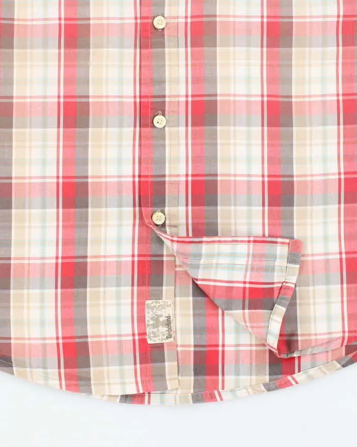 Vintage 2000's Timberland Checked Short Sleeve Shirt - M sold by Rokit product image thumbnail 4