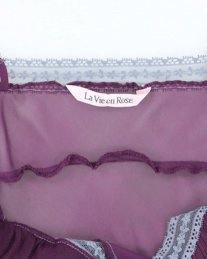 Vintage Y2k 00s La Vie En Rose Mesh Slip Dress - S sold by Rokit product image thumbnail 5