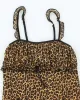 Vintage Y2k 00s Leopard Print Mesh Cami - XS sold by Rokit