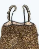 Vintage Y2k 00s Leopard Print Mesh Cami - XS sold by Rokit