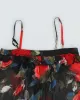 Vintage 90s Costa Blanca Mesh Button-Up Floral Cami - S sold by Rokit