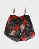 Vintage 90s Costa Blanca Mesh Button-Up Floral Cami - S sold by Rokit