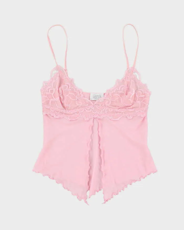 Vintage Y2k 00s La Senza Mesh Cami - XS sold by Rokit