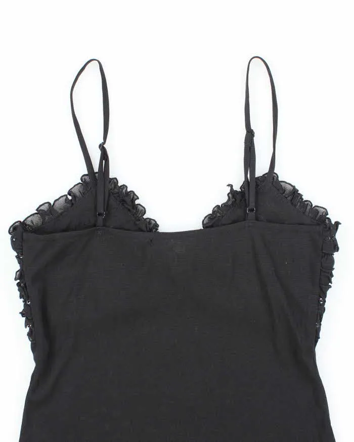 Vintage Y2k 00s Sirens Mesh Sequin Cami - S sold by Rokit product image thumbnail 4