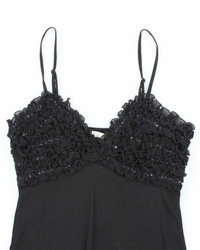 Vintage Y2k 00s Sirens Mesh Sequin Cami - S sold by Rokit product image thumbnail 3