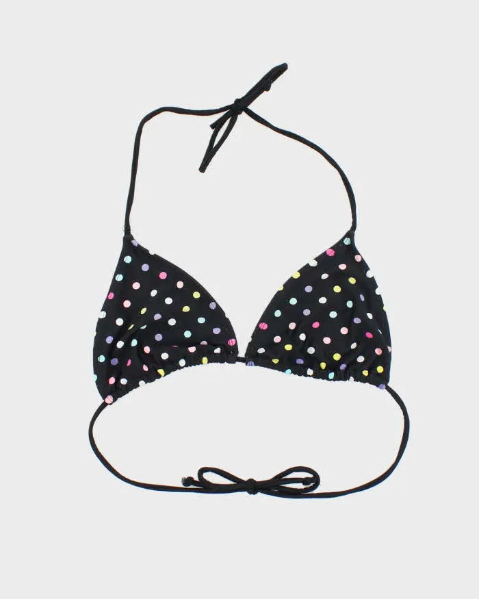 Vintage Y2k 00s Polka Dot Bikini Top - M sold by Rokit