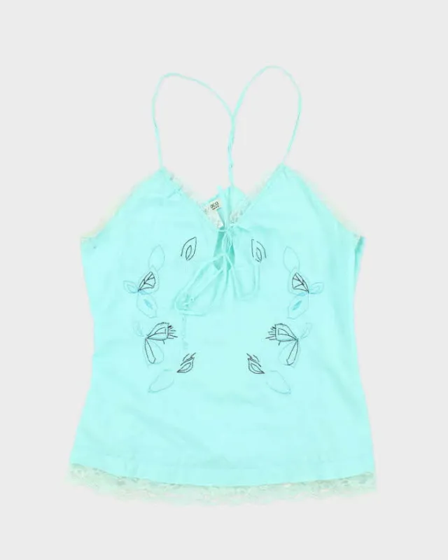 Vintage Y2k 00s Parasuco Embroidered Cami - S sold by Rokit