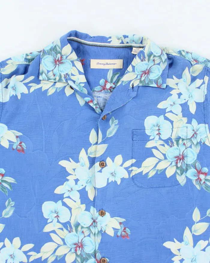 Vintage Tommy Bahama Silk Hawaiian Shirt - L sold by Rokit product image thumbnail 3