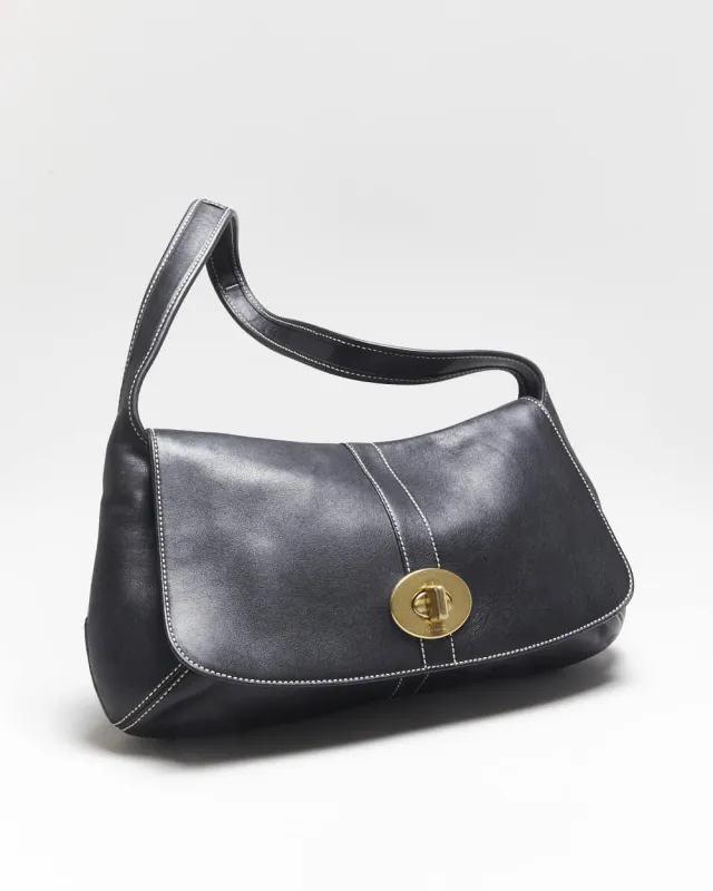 Vintage Y2k 00s Coach Leather Handbag sold by Rokit