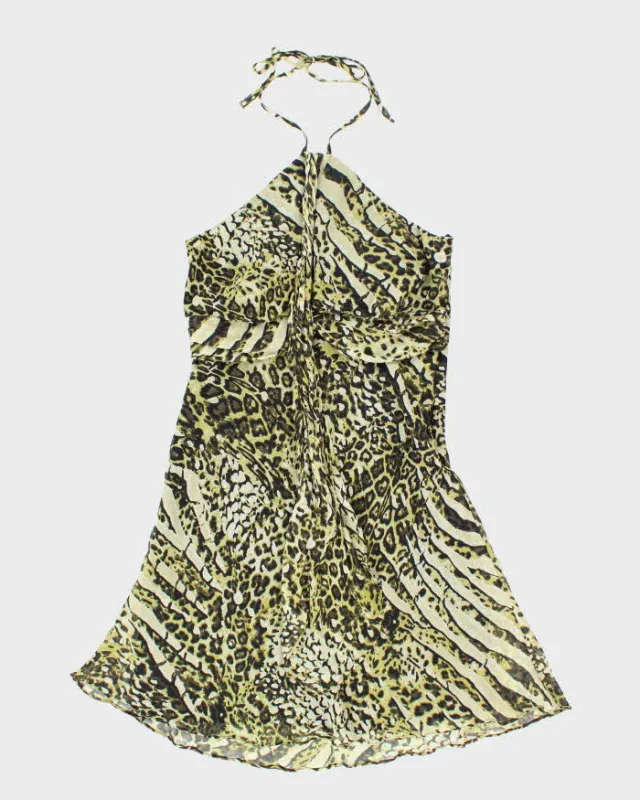 Vintage Y2k 00s Sangria Silk Dress - L sold by Rokit