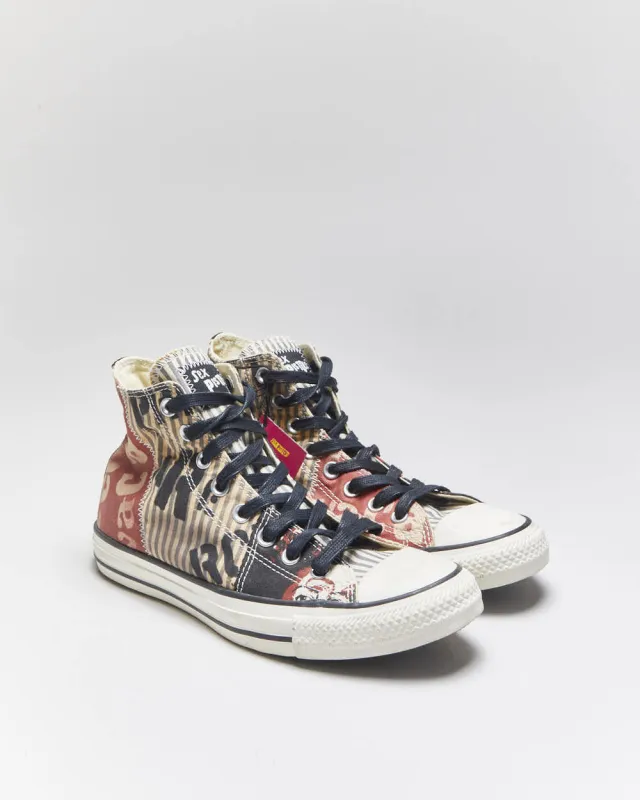 Vintage Converse Sex Pistols Trainers - UK7 sold by Rokit