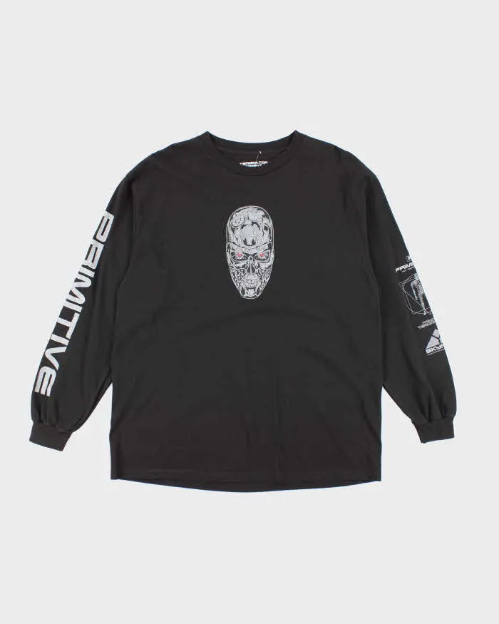 Terminator 2 Judgement Day Movie Promo Long-sleeve T-Shirt - XL sold by Rokit