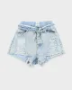 Vintage Alexander Wang Boxer Layered Denim Hot Pants - W28 L3 sold by Rokit