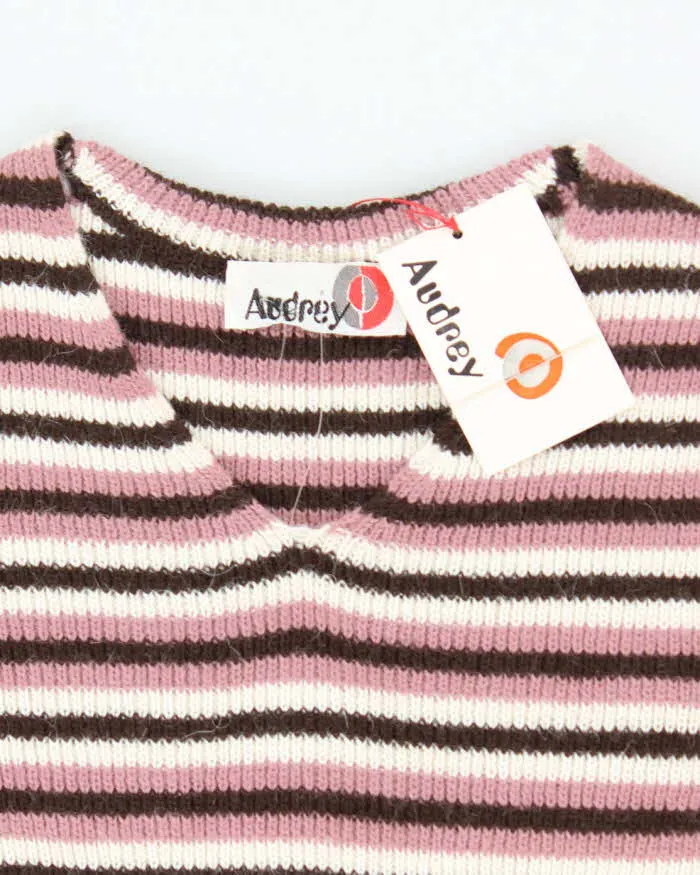 Deadstock Vintage 70s Audrey Long Sleeve Knit Dress - XS sold by Rokit product image thumbnail 5