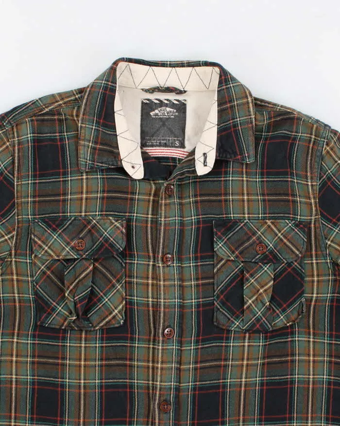 Vintage Mens Green Vans Flannel Shirt - s sold by Rokit product image thumbnail 3