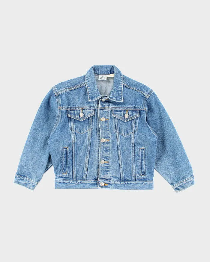 Vintage Y2K Women's Disney Embroidered Denim Jacket - S sold by Rokit