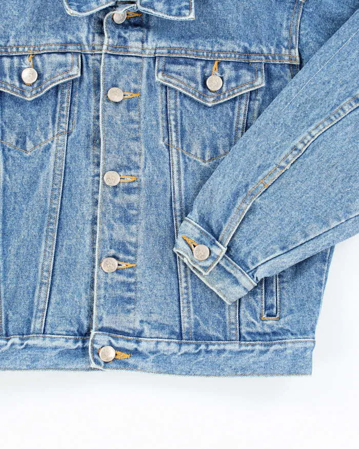 Vintage Y2K Women's Disney Embroidered Denim Jacket - S sold by Rokit product image thumbnail 4