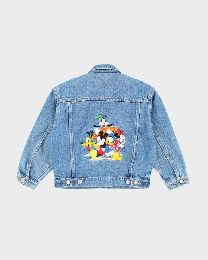 Vintage Y2K Women's Disney Embroidered Denim Jacket - S sold by Rokit product image thumbnail 2