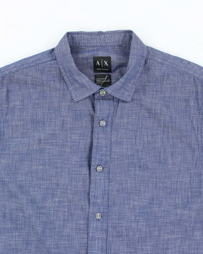 Vintage Armani Exchange Small Logo Short-sleeved Shirt - L sold by Rokit product image thumbnail 3