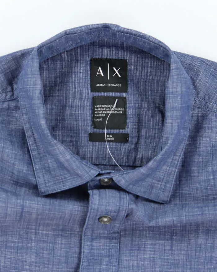 Vintage Armani Exchange Small Logo Short-sleeved Shirt - L sold by Rokit product image thumbnail 5