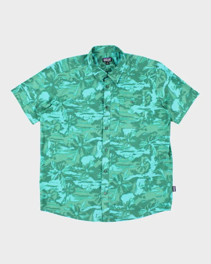 Vintage Patagonia Floral Patterned Short Sleeve Shirt - XL sold by Rokit