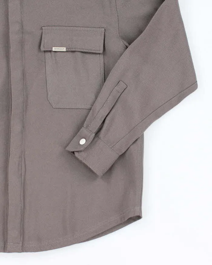 Represent Heavyweight Long-sleeve Button Up Shirt - L sold by Rokit product image thumbnail 4