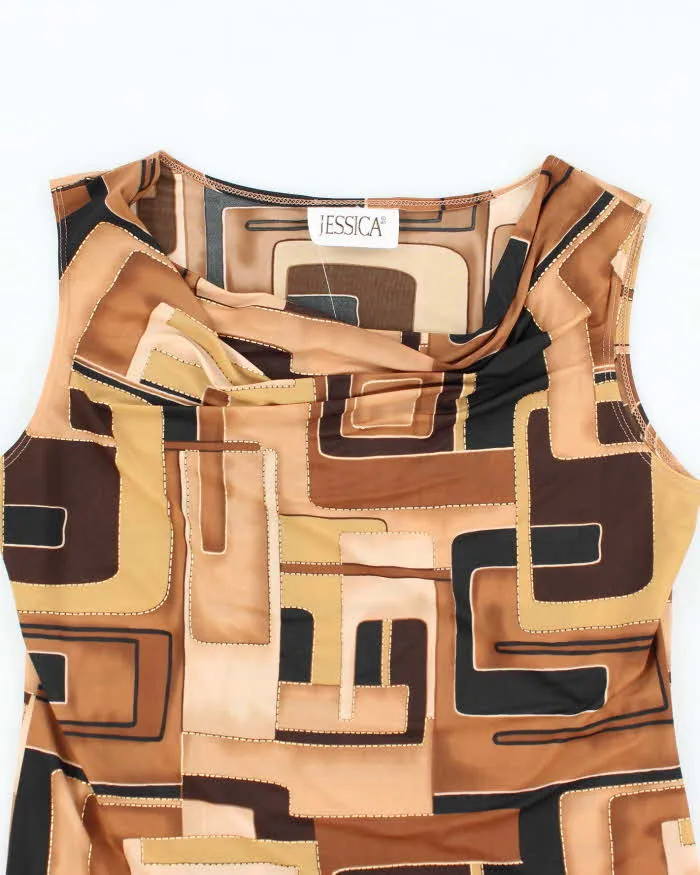 Vintage Y2k 00s Jessica Cowl Neck Top - L sold by Rokit product image thumbnail 3