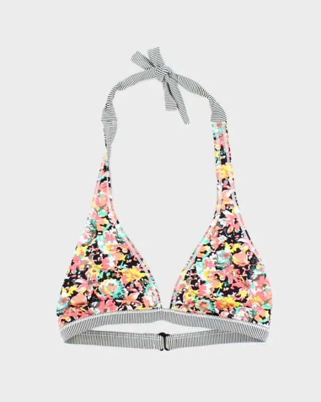 Vintage Y2k 00s Roxy Reversible Bikini Top - S sold by Rokit